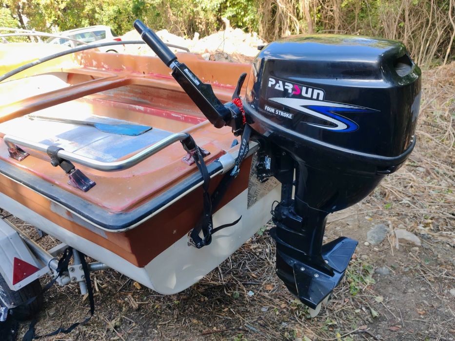 Лодка с мотор 5м