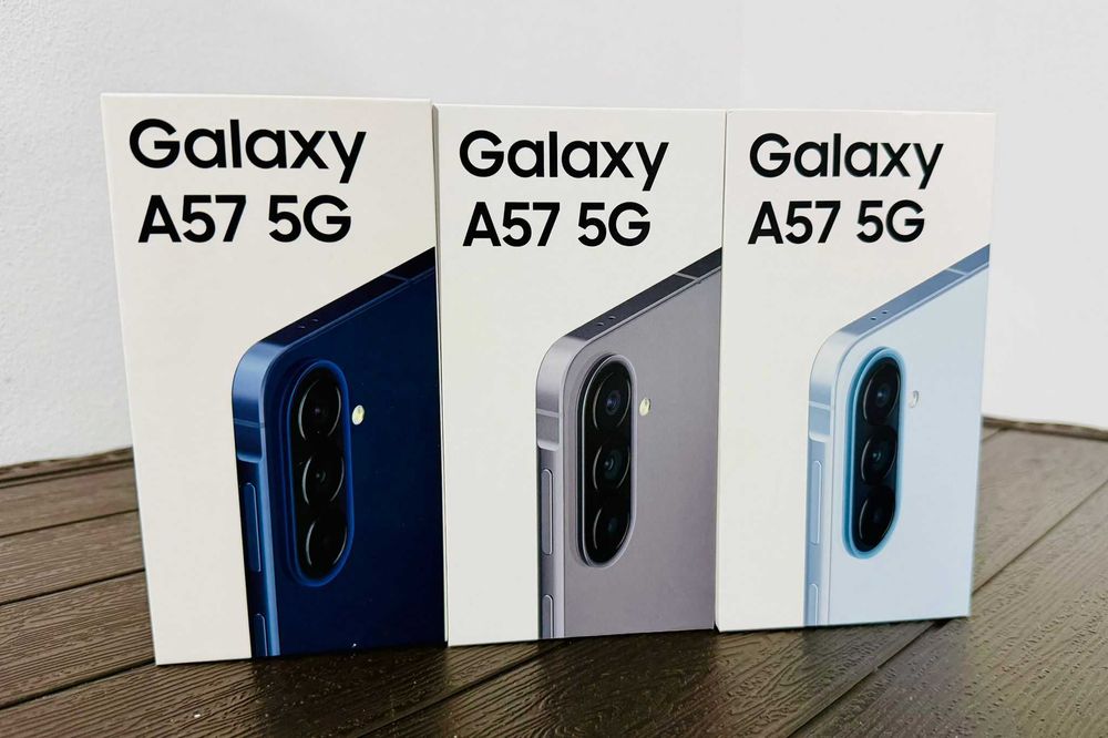 Samsung Galaxy A57 5G  Nou, Sigilat - 128/8 - 256/8 - 256/12 - Rate - Factura -