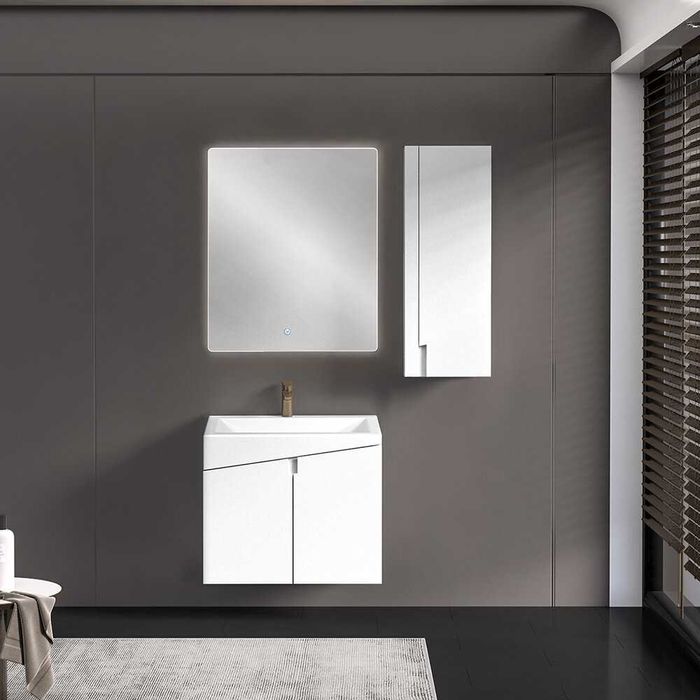 ПВЦ комплект за баня ARIA WHITE 60 см