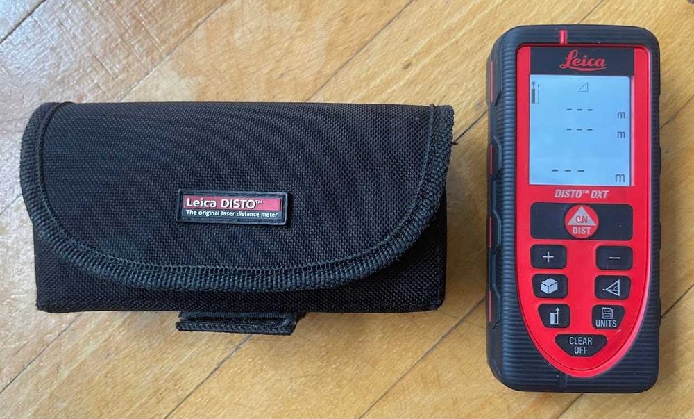 Leica Disto DXT Лазерен ролетка 70м със защита от вода IP65 и удар Made in Hungary