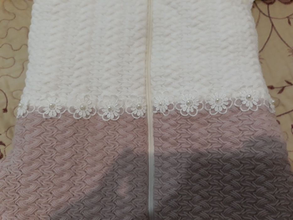 Зимний конверт на выписку