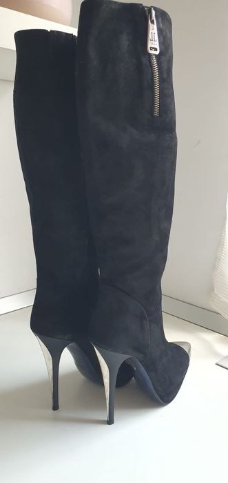Cizme Loriblu negre 37 piele naturala int+ext