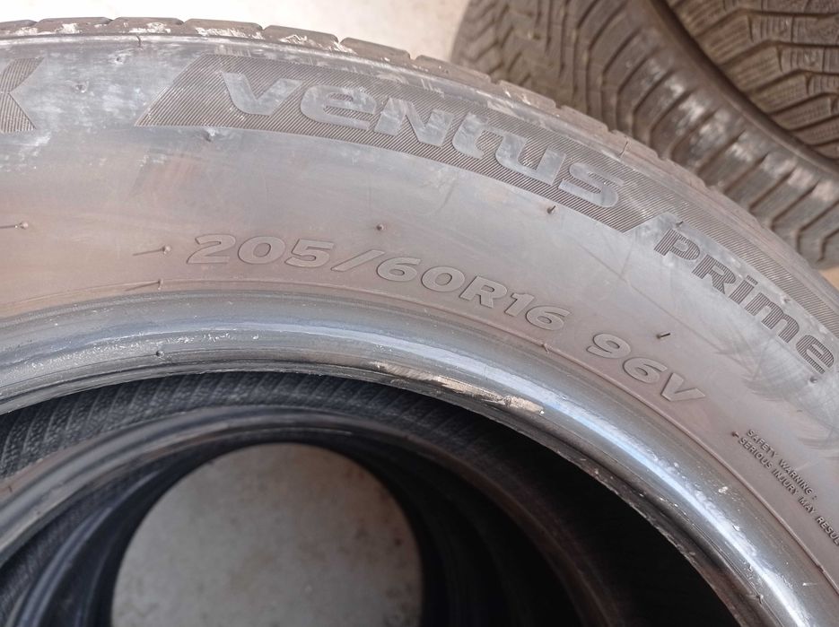 4бр.Летни гуми 205/60  16 HANKOOK DOT4624 7мм.-Внос от Австрия