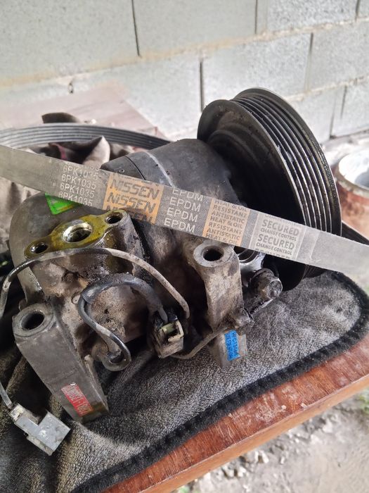 SR20 компрессор кондиционер