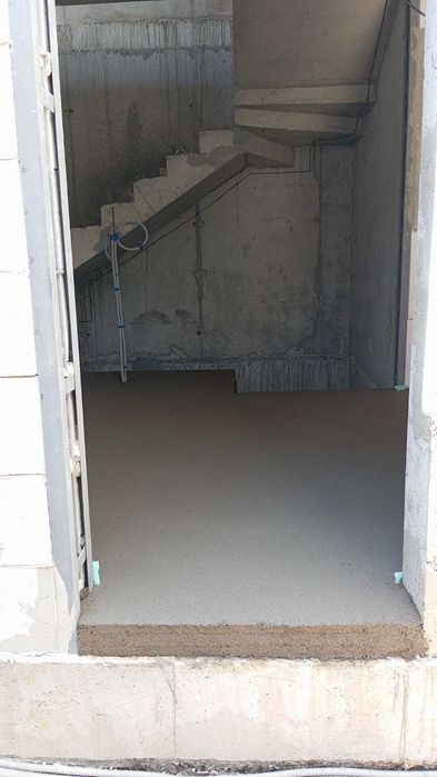 Пол сухой стяжка