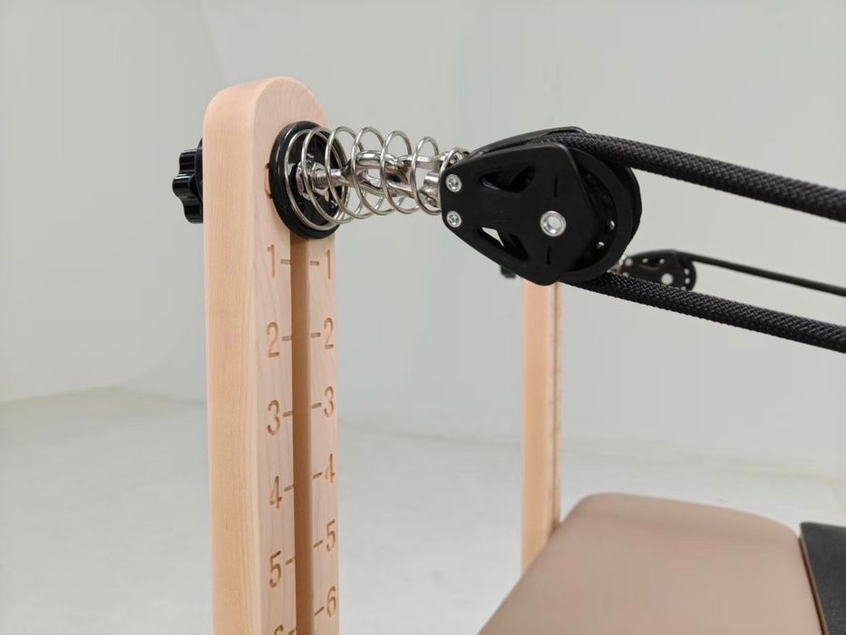 Aparat pilates reformer din lemn de artar (maple)