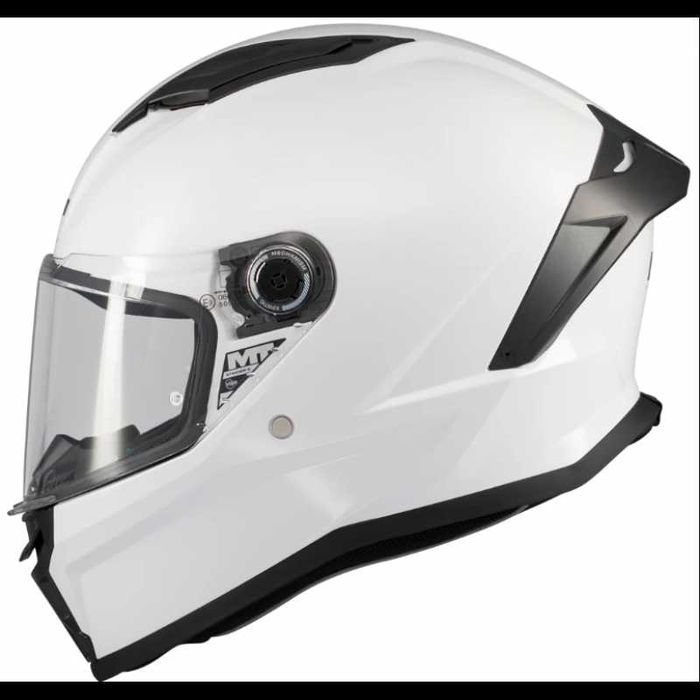 КАСКА MT Stinger 2 PURE A0 White Gloss