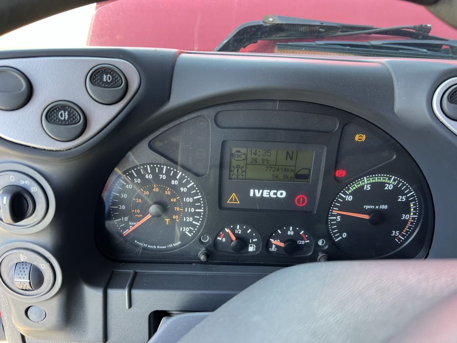 2007 Iveco EuroCargo ML120EL22 Prelata cu obloane si lift