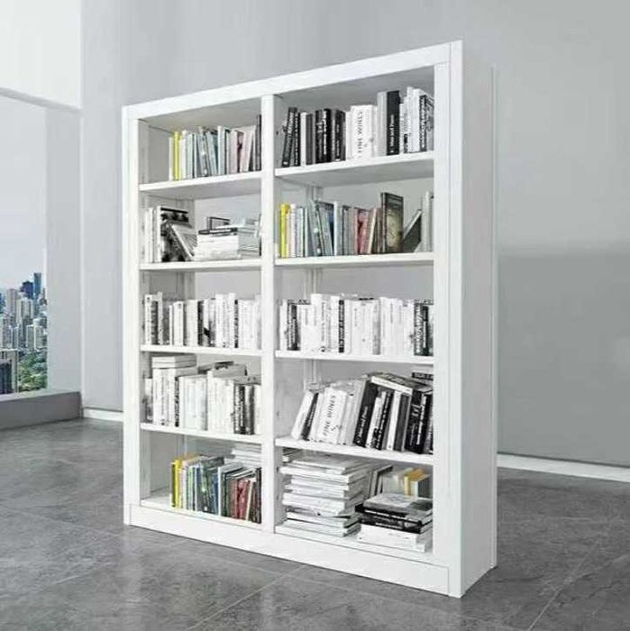 Многоуровневая стальная книжная полка для библиотеки