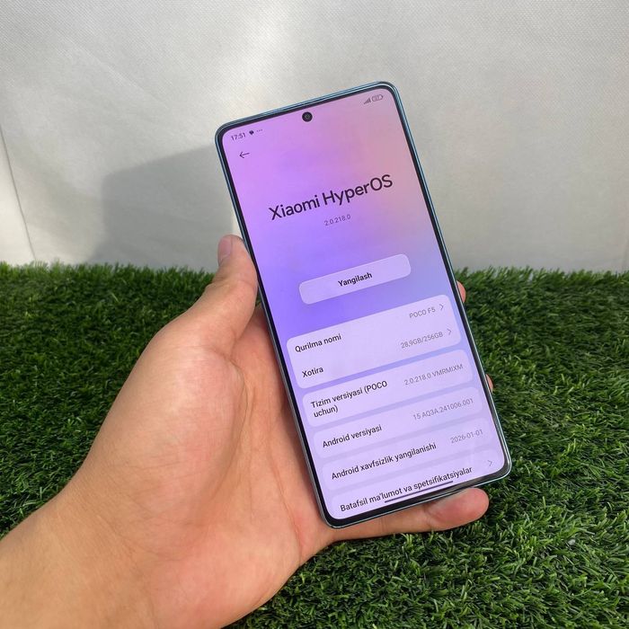 Poco F5 256/8+8 Gb ideal dastavka bor
