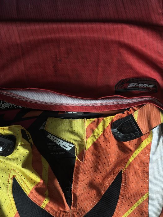 Bluza si pantaloni moto Alpinestars