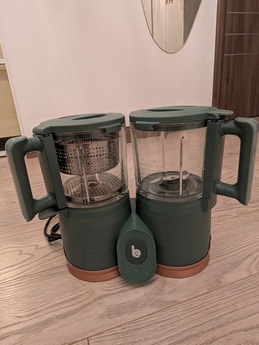 Robot Babymoov Nutribaby Glass 4-in-1 – VARIANTA DIN STICLA