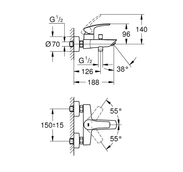 Промо Grohe черен мат с БЕЗПЛАТНА доставка