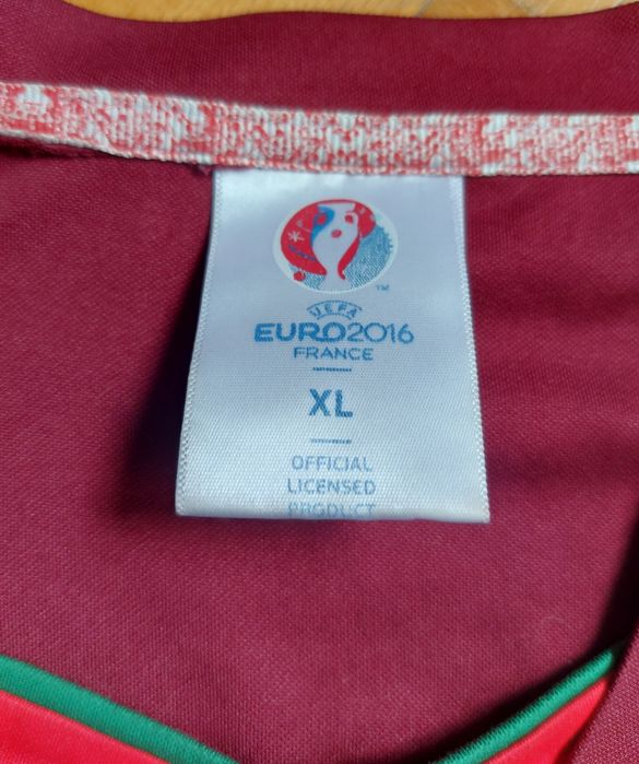 Tricou Fotbal Uefa France Euro 2016 Portugal Team 100% Original