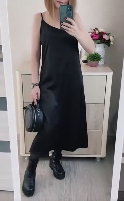 Платье комбинация