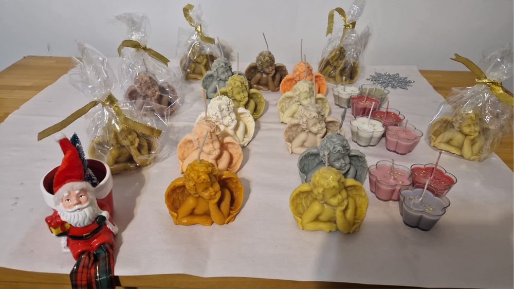 Lumanari facute acasa (homemade)