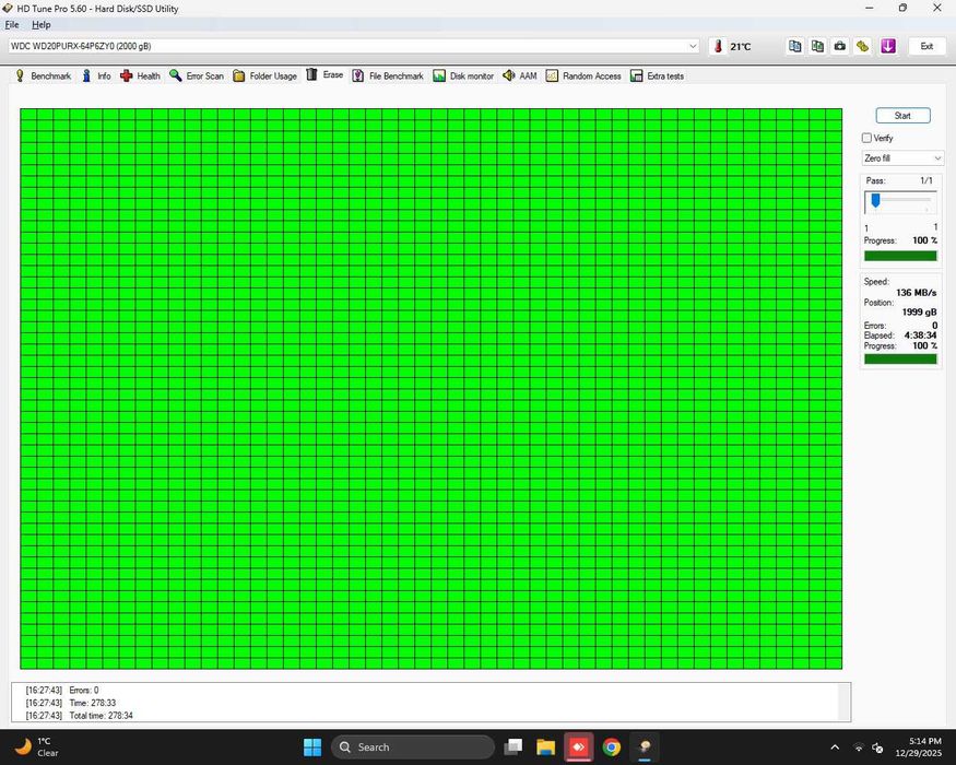 Pachet 2x HDD WD Purple 2TB (hard disk)