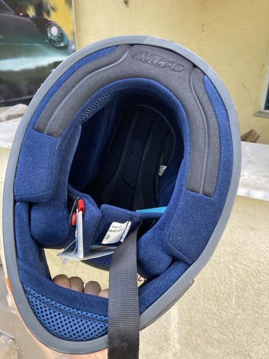 Нова каска за мотор NITRO размер Хл 51-52 / шлем, мото, мотор