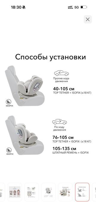 Детское автокресло.