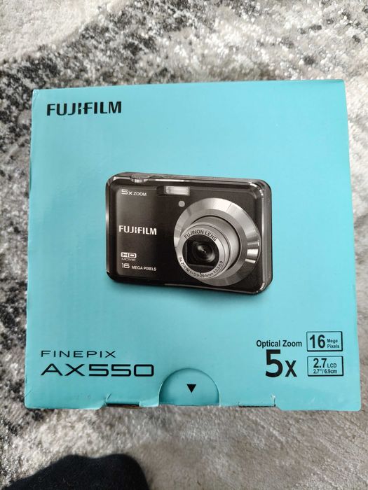 Aparat foto digital Fujifilm FinePix AX550, 16MP, Black