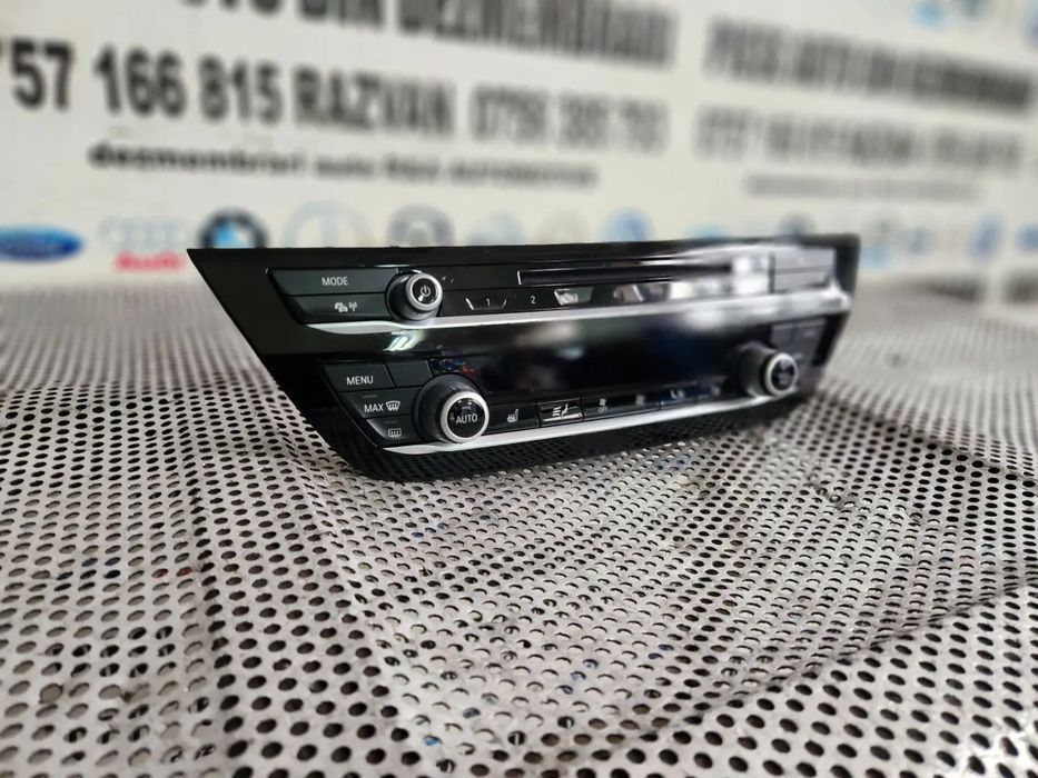 Panou Modul Comenzi Clima Climatronic Radio Cd Navi Bmw X3 X4 G01 G02 Volan Stanga Cod  Dezmembrez