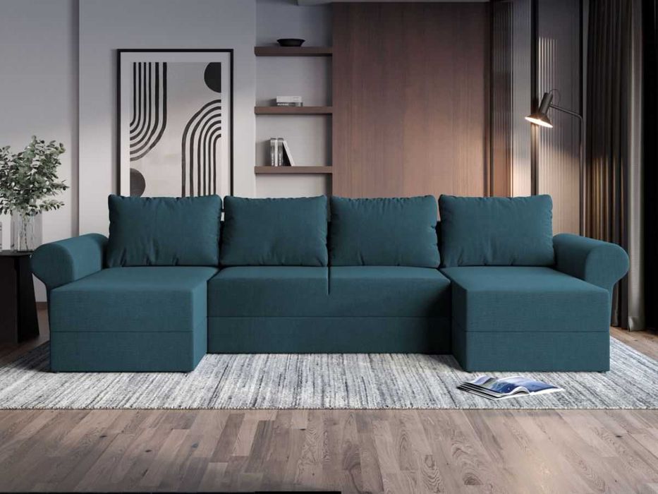 Coltar U Extensibil Bonito turcoaz - Transport Gratuit in 4-10 zile