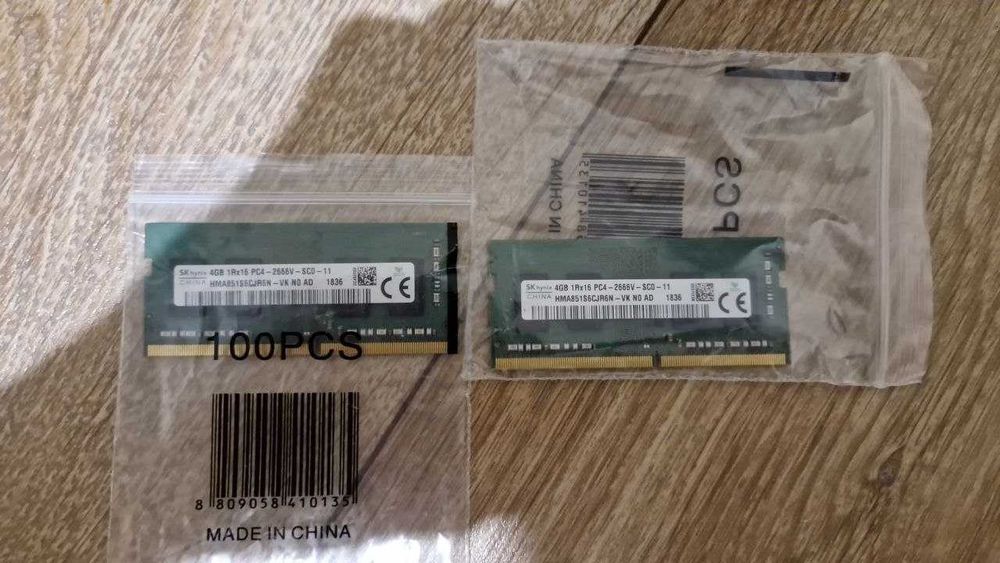Оперативная память/ОЗУ SK Hynix 4GBx2 = 8GB DDR4 SODIMM