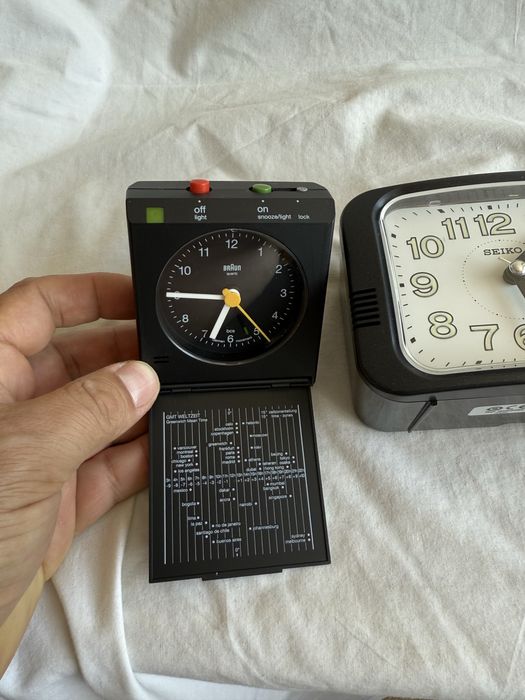 Ceas Seiko Braun cu alarma Japan citizen