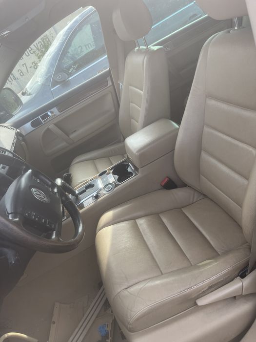 Interior piele / fete usi VW Touareg 7L