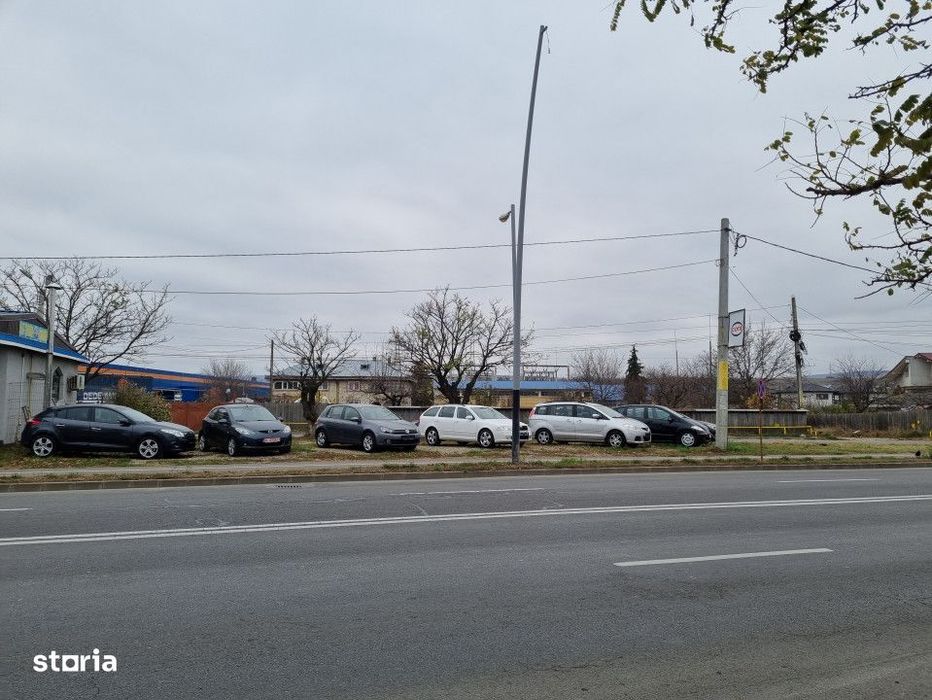 Teren Calea Moinesti  Dedeman - Parc Auto - Publicitate Stradala