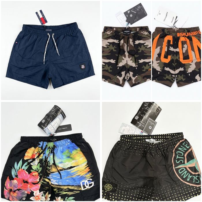 Мъжки плувни шорти CD, Stone island ,Paul shark, dsquared2, TH