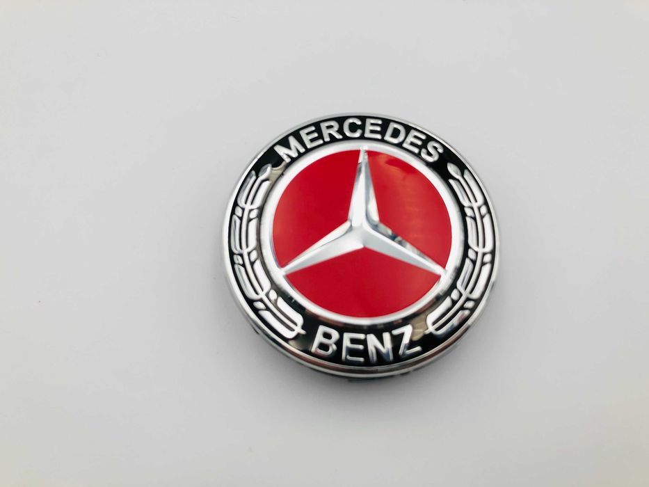 Capace Janta Compatibile Mercedes 72 mm rosu