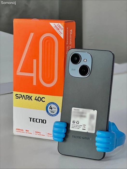 YENGI ! Tecno Spark 40c (4+4/128Gb) | Dostavka | Garantiya !