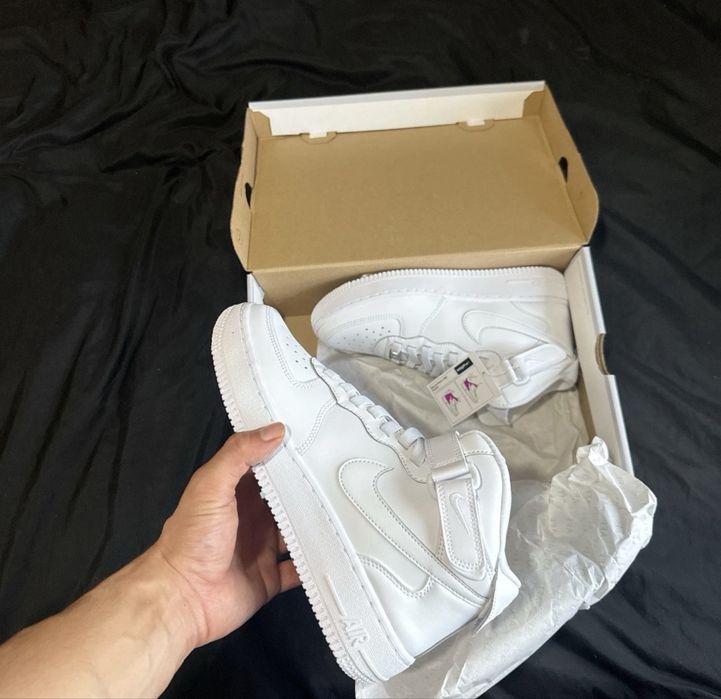 Adidasi Nike Air Force 1 Mid ‘07 White - Unisex