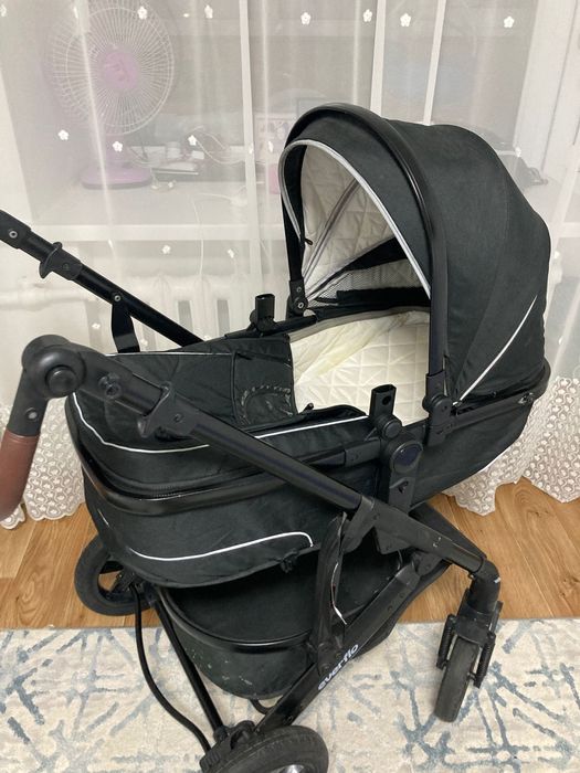 Детская коляска 2в1 (люлька + прогулочный блок)