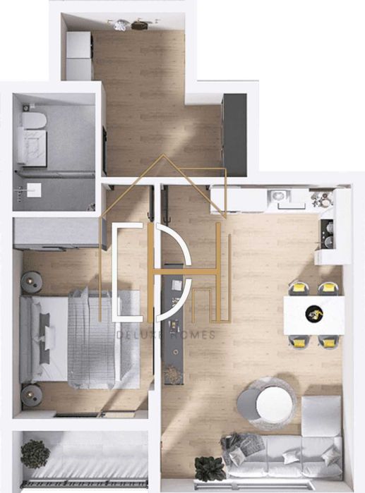 Продава се Двустаен апартамент в Пловдив, Христо Смирненски - 71 кв.м за 1366 €/кв.м - Снимка #1