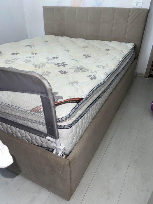 Vand urgent pat tapitat 160 x 200 Lems / Lemet  militari residence