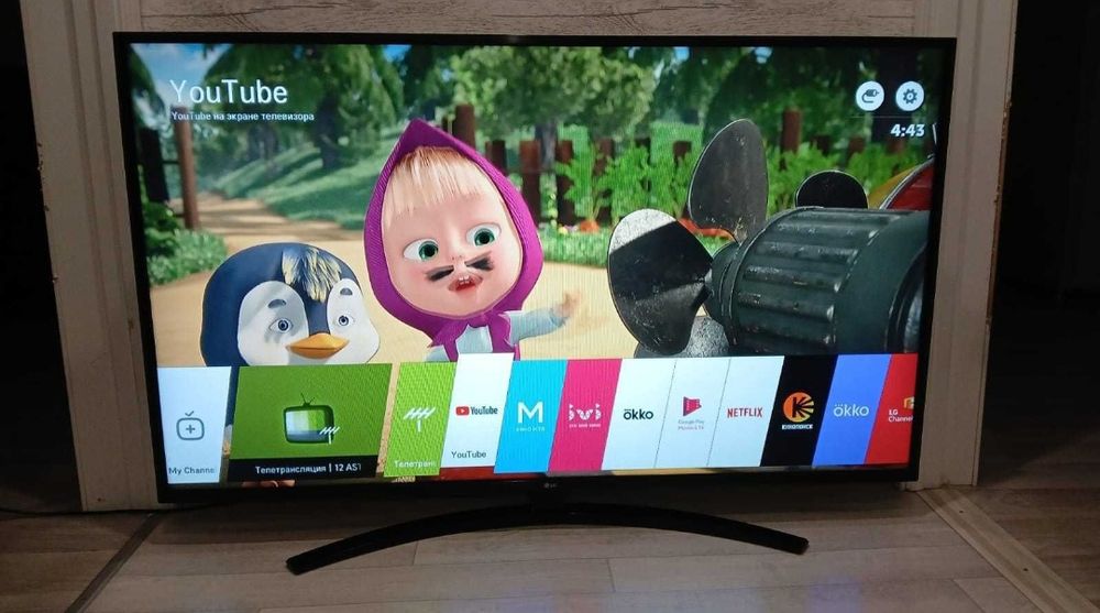 LG 130 см smart tv телевизор