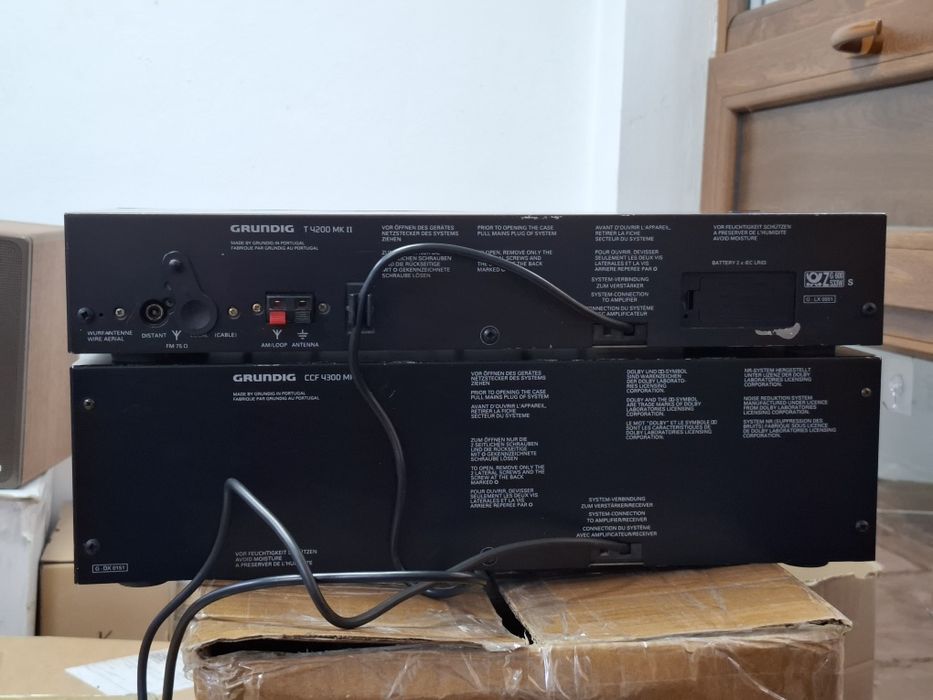 Deck Grundig CCF 4300 MK II și Tuner Grundig T 4200 MK II