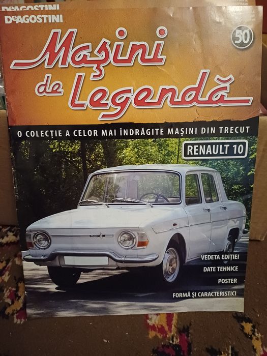 Reviste mașini de legenda Lada Volvo Renault 10