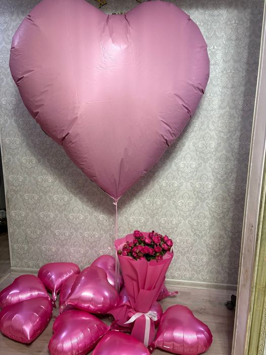 Продам гигант шар сердечко