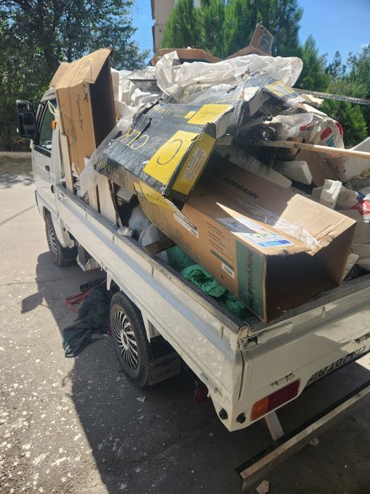 Вывоз мусора строй мусир олиб кетиш