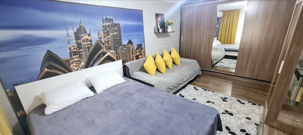 1ком Арбат посуточно. Аскарова 3