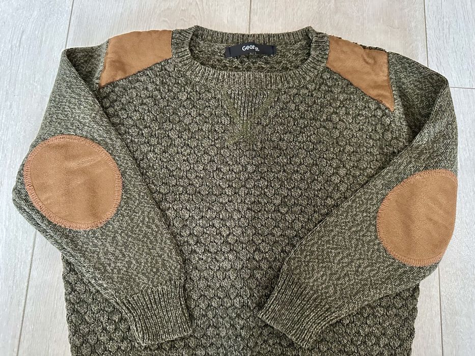 2 pulovere 100% bumbac pt băieți, George & Sinsay, mărimea 98 / 104