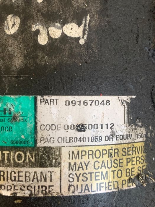 Compresor Ac 1.0 / 1.2B Opel Agila A H00 2000 - 2007 Oem 09167048