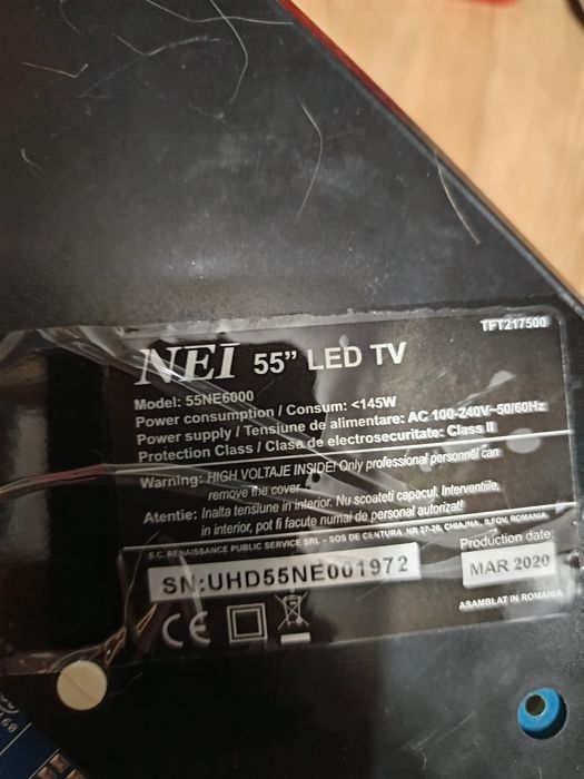Placa baza smart tv hisense smarttech starlight vision nei orion
