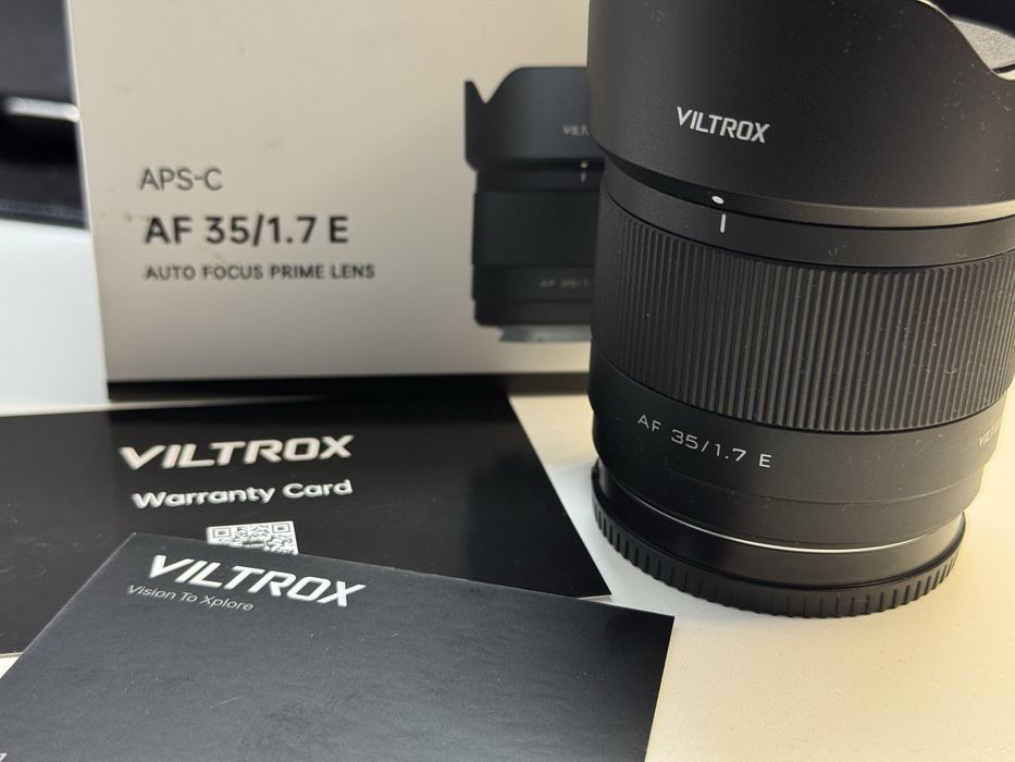 VILTROX 35MM 1.7E Sony E-count // E count // Обьектив Для Sony E /Сони