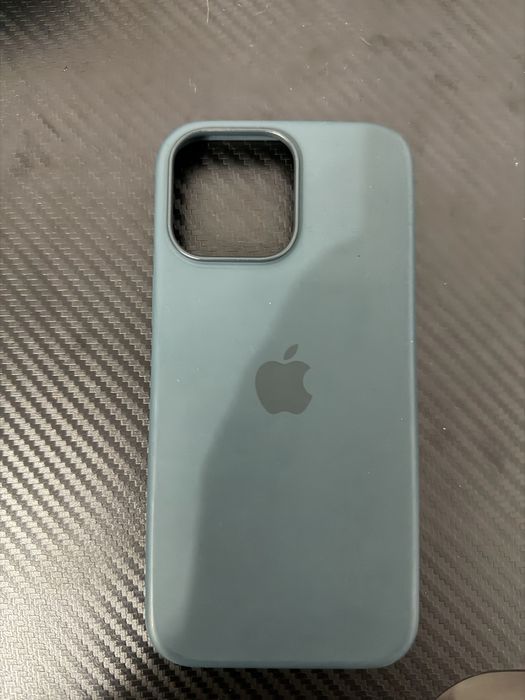 Husa Apple Silicone Magsafe Lake Green - 16 Pro Max