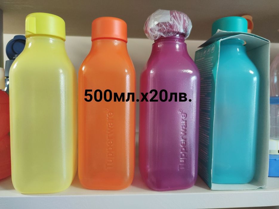 Еко бутилки и кутии от TUPPERWARE