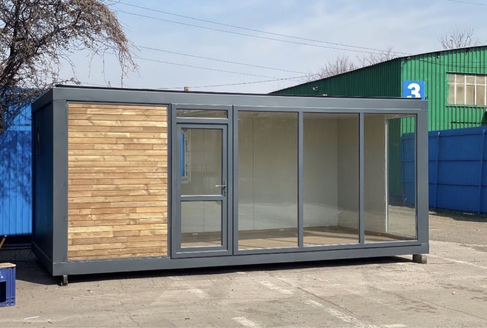 container vitrina gri antracit 4000x2400